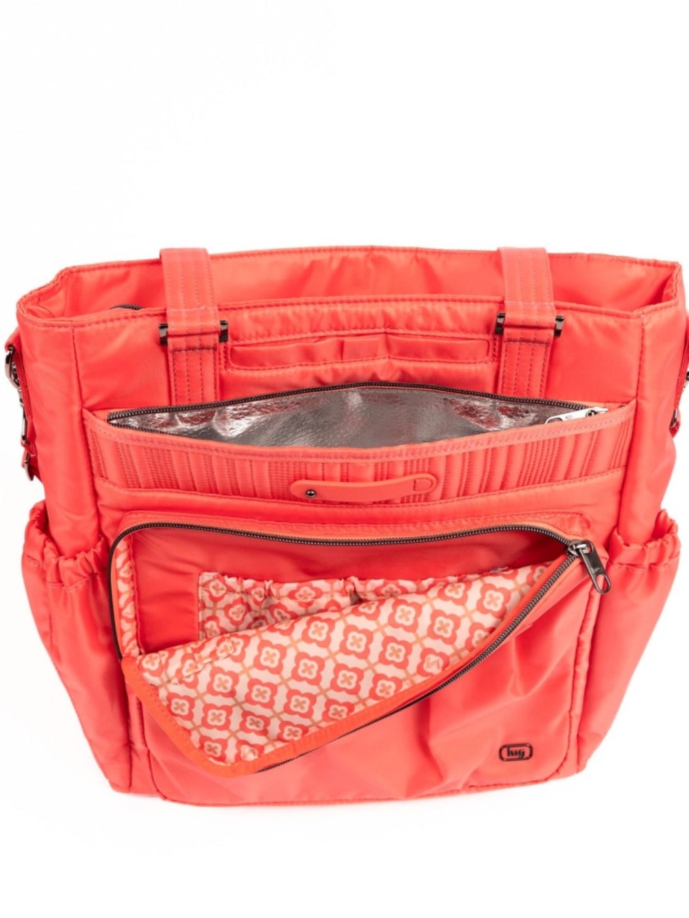 NWT Lug Legacy Collection Ace Tote Bag in Rosy Glow - Picture 8 of 12